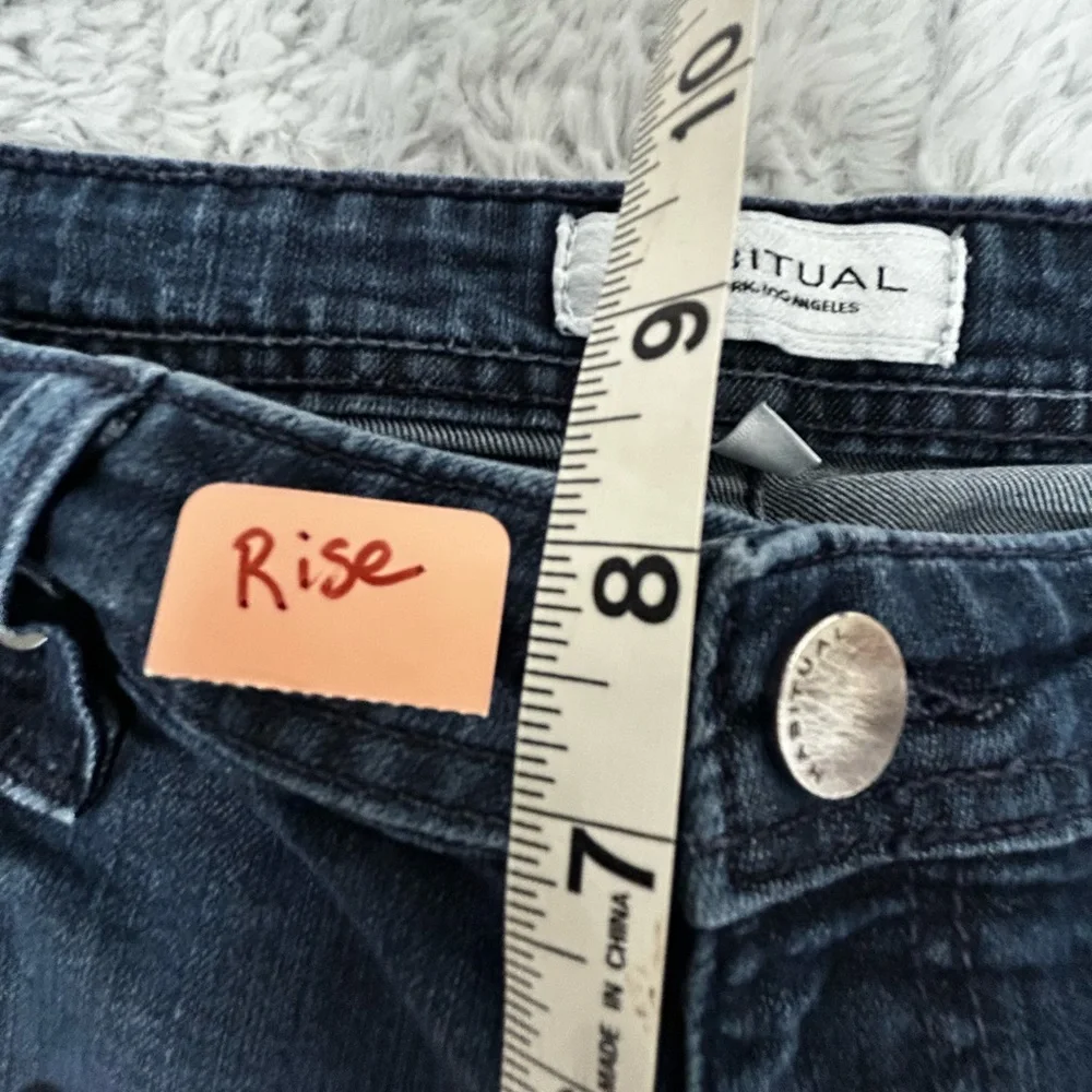 Habitual Dark Blue Straight Leg Eventide Jeans size 31x33 - Picture 6 of 10